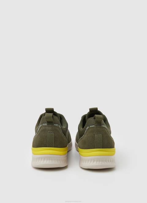 muškarci kaki zelena jay pro kombinirane tenisice Pepe Jeans JZ8H1187