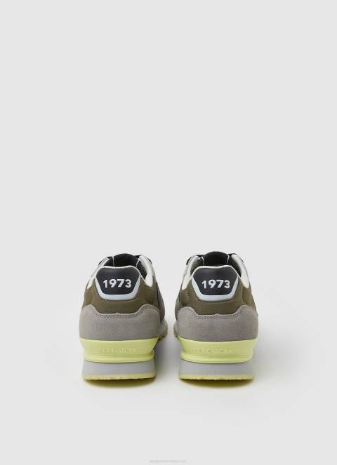 muškarci kaki zelena london one kombinirane tenisice Pepe Jeans JZ8H1223