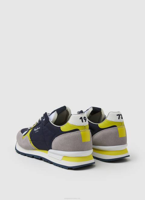 muškarci mornarica brit kombinirane tenisice Pepe Jeans JZ8H1217