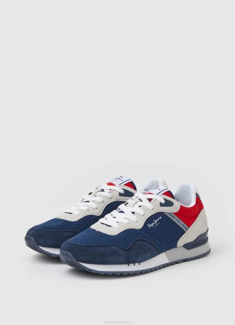 muškarci mornarica london one kombinirane tenisice Pepe Jeans JZ8H1225