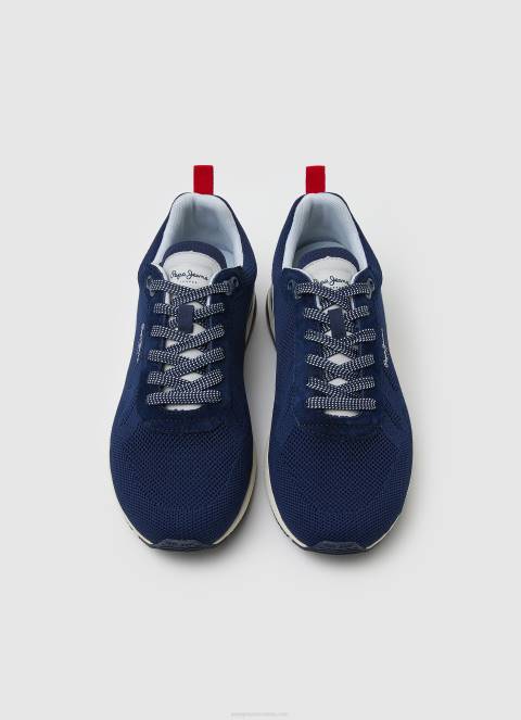 muškarci mornarica london pro kombinirane tenisice Pepe Jeans JZ8H1230