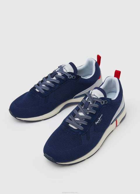 muškarci mornarica london pro kombinirane tenisice Pepe Jeans JZ8H1230