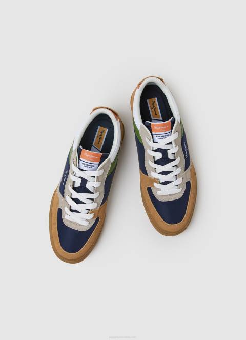 muškarci preplanuli ten kenton kombinirane tenisice Pepe Jeans JZ8H1167