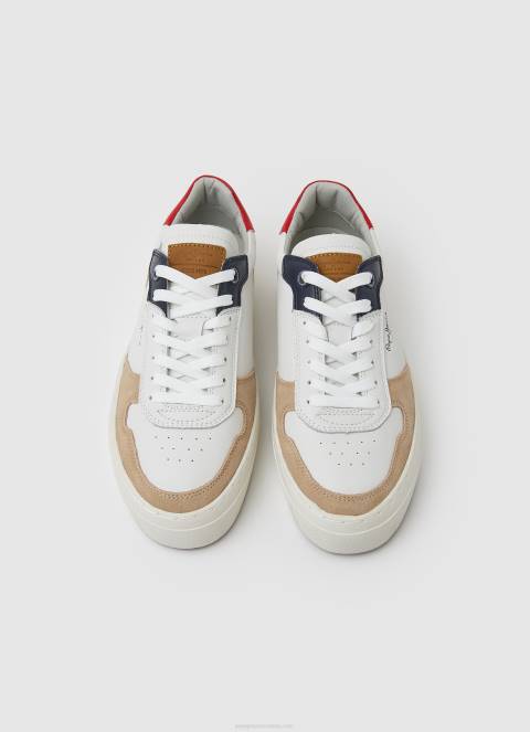 muškarci preplanuli ten yogi street kožne tenisice Pepe Jeans JZ8H1170