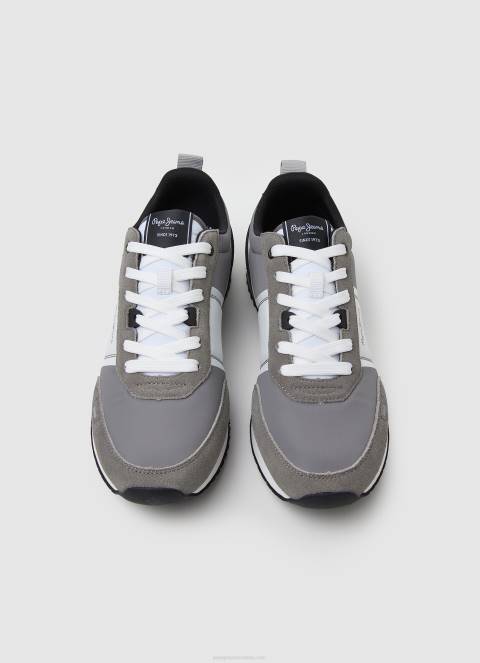 muškarci siva tour transfer kombinirane tenisice Pepe Jeans JZ8H1210