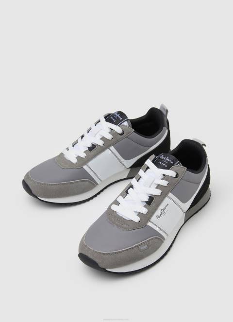 muškarci siva tour transfer kombinirane tenisice Pepe Jeans JZ8H1210
