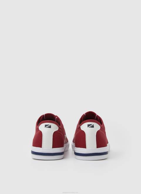 muškarci tamno crvena kenton road basic tenisice Pepe Jeans JZ8H1211