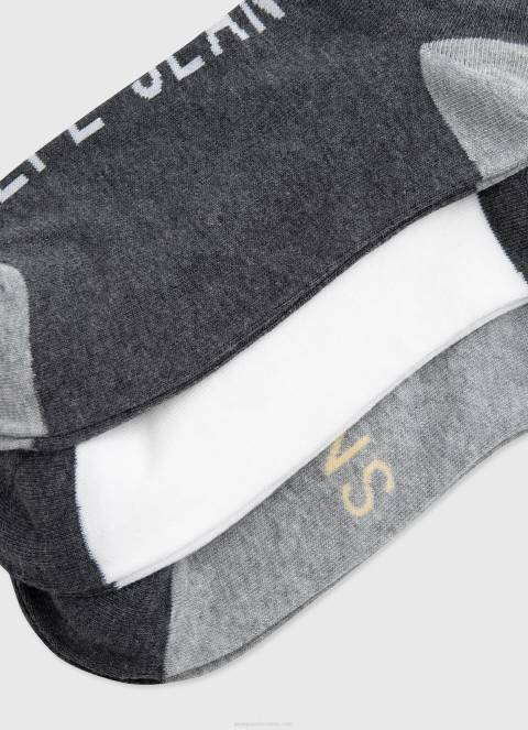 muškarci multi 3 paketa čarapa za gležnjeve Pepe Jeans JZ8H1144
