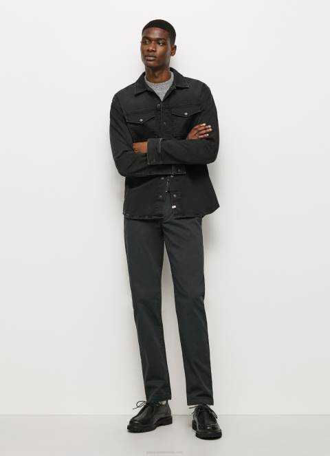 muškarci crno charly chino hlače Pepe Jeans JZ8H1107