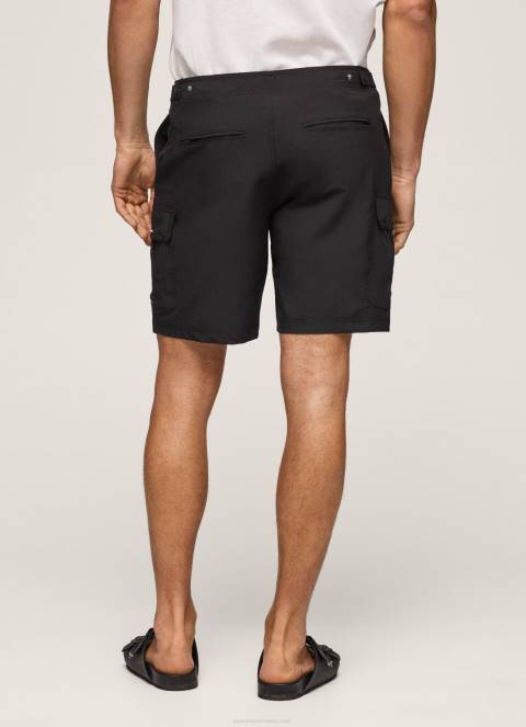 muškarci crno fergus kratke hlače za kupaći kostim Pepe Jeans JZ8H1142