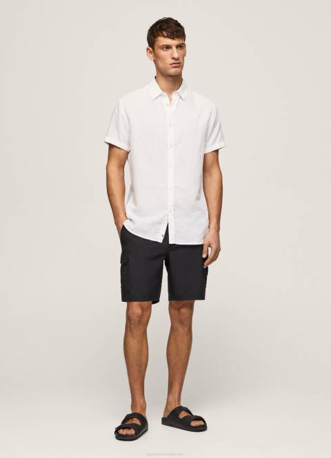 muškarci crno fergus kratke hlače za kupaći kostim Pepe Jeans JZ8H1142