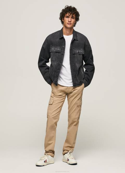 muškarci deva sean regular fit chino hlače Pepe Jeans JZ8H1127