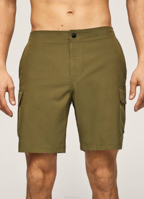 muškarci harvard kaki fergus kratke hlače za kupaći kostim Pepe Jeans JZ8H1141