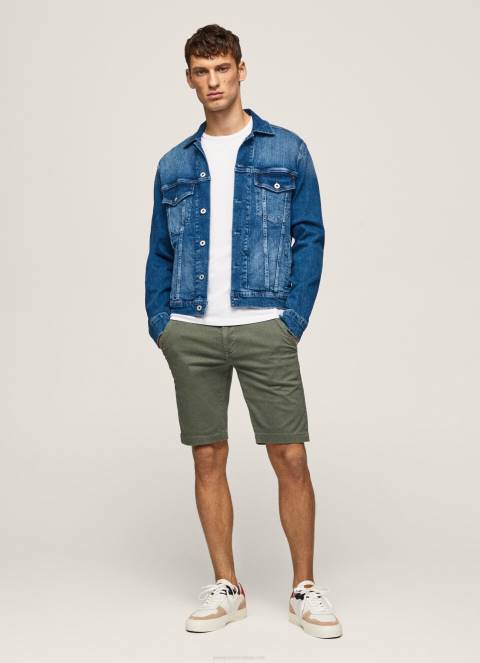 muškarci lijevanje charly uske chino kratke hlače Pepe Jeans JZ8H1130