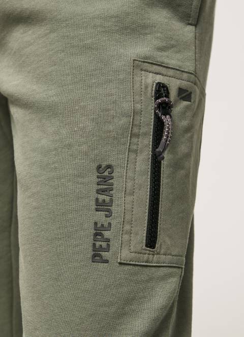 muškarci lijevanje jogger hlače s elastičnim strukom Pepe Jeans JZ8H1109