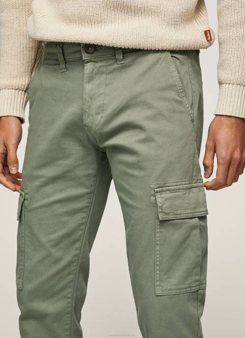 muškarci lijevanje sean regular fit chino hlače Pepe Jeans JZ8H1126