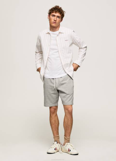 muškarci sivi lapor edward sportske kratke hlače Pepe Jeans JZ8H1140