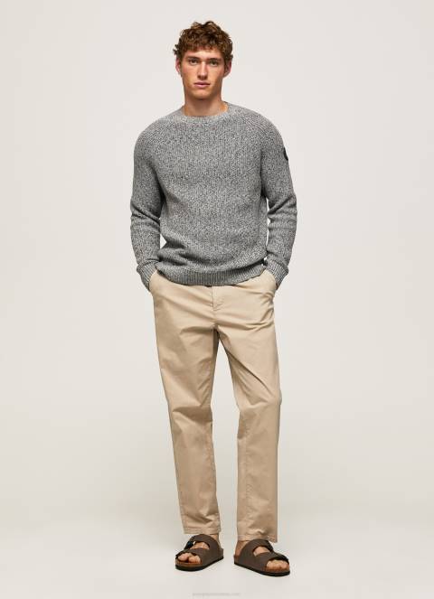 muškarci slad Harrow regular chino hlače Pepe Jeans JZ8H1100