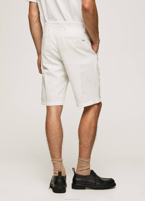 muškarci slonovača arkin chino kratke hlače s naborima Pepe Jeans JZ8H1128