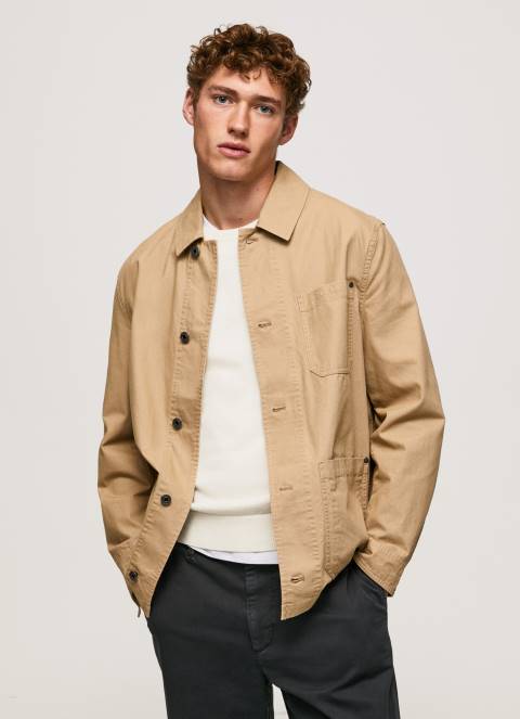 muškarci deva platnena pomoćna jakna Pepe Jeans JZ8H827