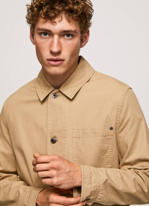 muškarci deva platnena pomoćna jakna Pepe Jeans JZ8H827