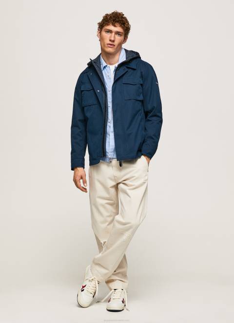 muškarci dulwich kratka parka s odvojivim naramenikom Pepe Jeans JZ8H832