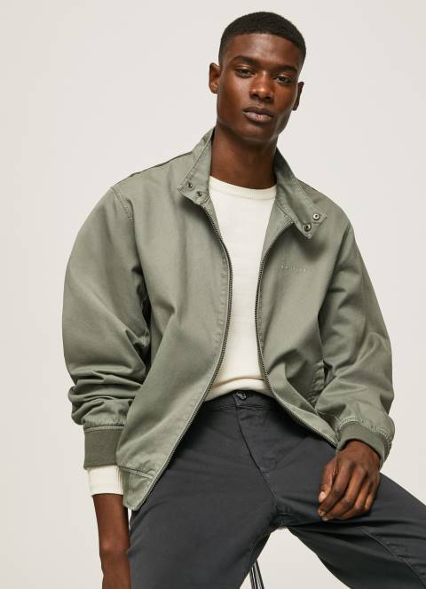 muškarci lijevanje pamučna Harrington jakna Pepe Jeans JZ8H829