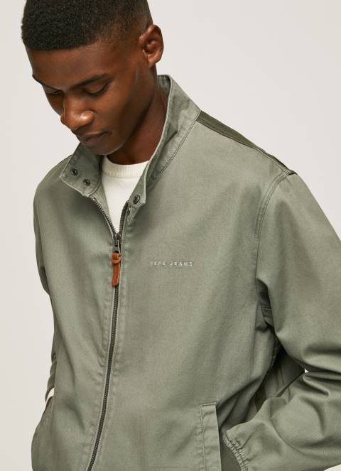 muškarci lijevanje pamučna Harrington jakna Pepe Jeans JZ8H829