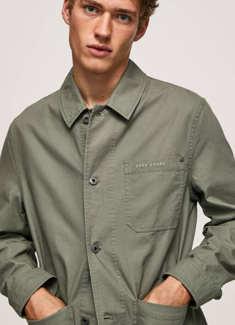 muškarci lijevanje platnena pomoćna jakna Pepe Jeans JZ8H834