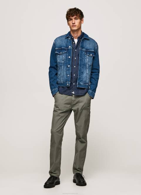 muškarci traper pinner regular fit traper jakna Pepe Jeans JZ8H831