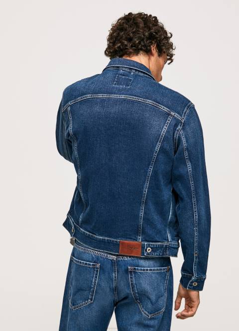 muškarci traper traper jakna regularnog kroja Pepe Jeans JZ8H823