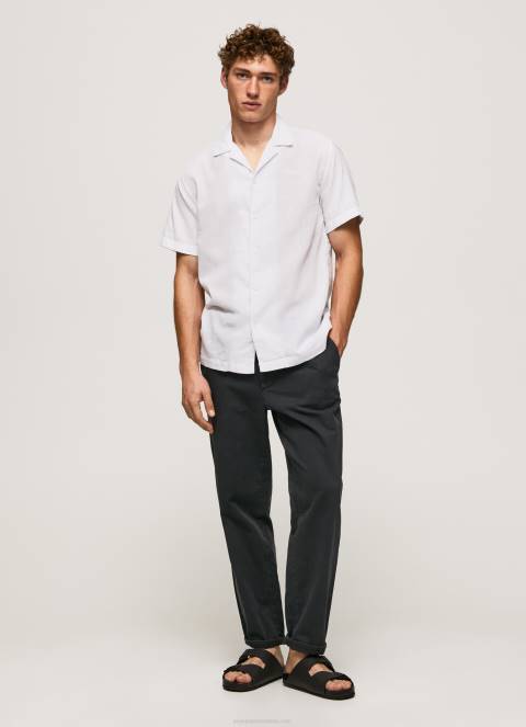 muškarci bijela Lastingham majica kratkih rukava Pepe Jeans JZ8H1060