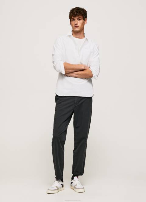 muškarci bijela Lawson oksfordska košulja regularnog kroja Pepe Jeans JZ8H1044