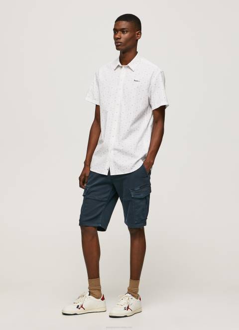 muškarci bijela lindenberg majica kratkih rukava Pepe Jeans JZ8H1063