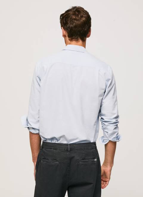 muškarci bjelilo plavo Lawson oksfordska košulja regularnog kroja Pepe Jeans JZ8H1052