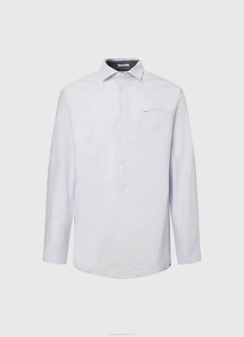 muškarci bjelilo plavo Lawson oksfordska košulja regularnog kroja Pepe Jeans JZ8H1052