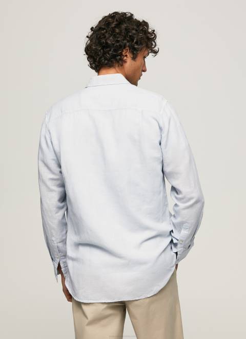 muškarci bjelilo plavo parker majica dugih rukava Pepe Jeans JZ8H1071