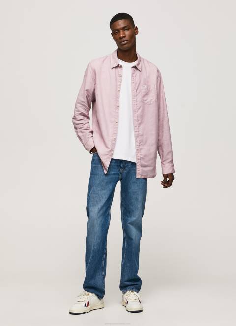 muškarci bjelilo ružičasto parker majica dugih rukava Pepe Jeans JZ8H1051