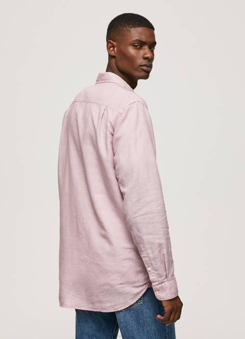 muškarci bjelilo ružičasto parker majica dugih rukava Pepe Jeans JZ8H1051