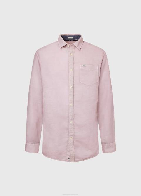 muškarci bjelilo ružičasto parker majica dugih rukava Pepe Jeans JZ8H1051