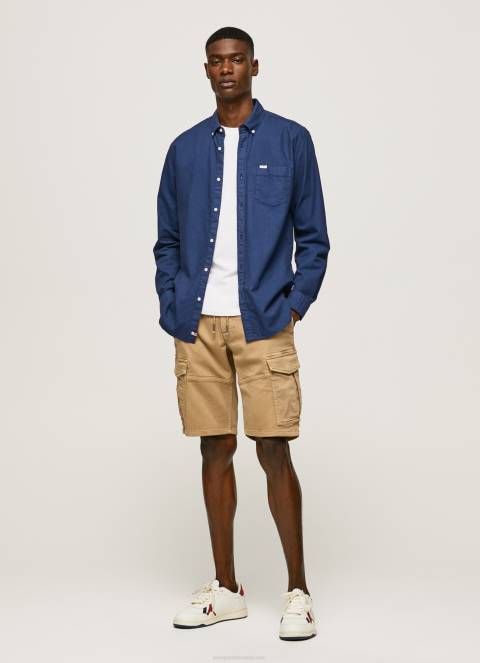 muškarci dulwich fabio oxford košulja regularnog kroja Pepe Jeans JZ8H1025