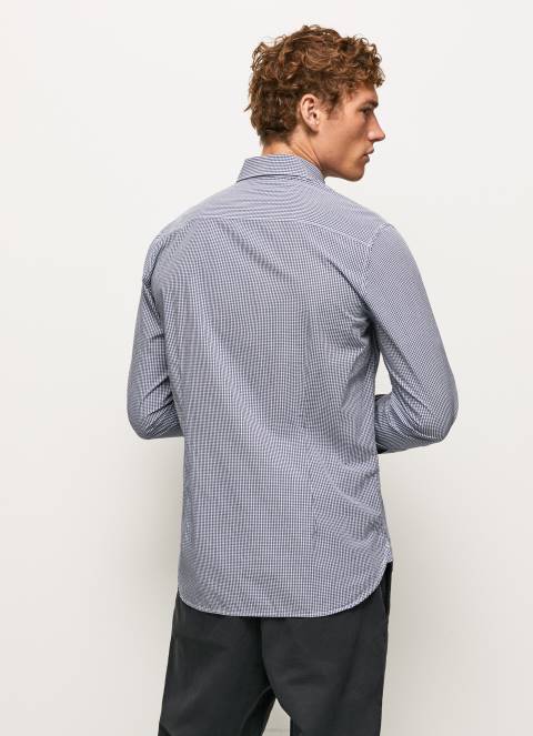 muškarci jarman lamar kockasta poplin košulja Pepe Jeans JZ8H1046