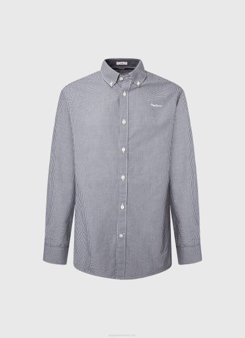 muškarci jarman lamar kockasta poplin košulja Pepe Jeans JZ8H1046