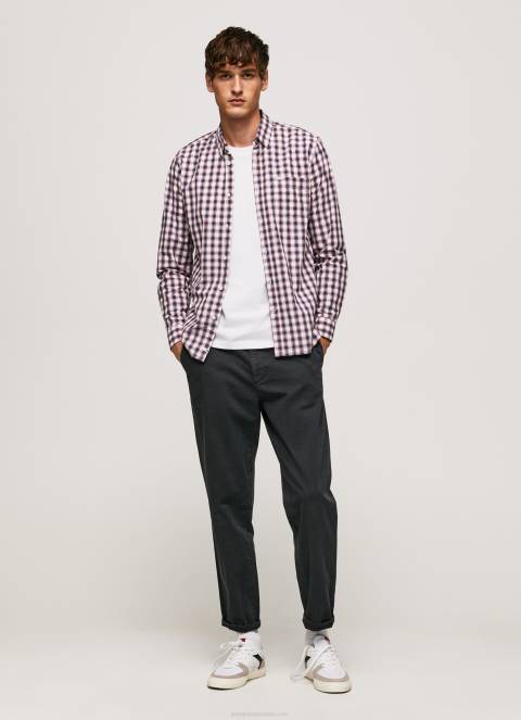 muškarci jarman load dvobojna kockasta košulja Pepe Jeans JZ8H1066