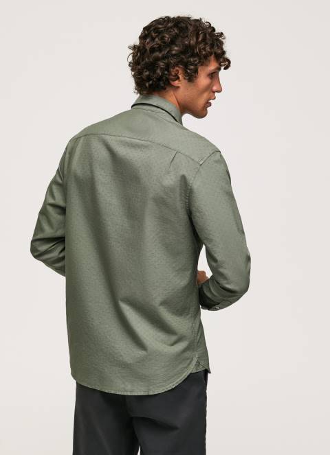 muškarci lijevanje regular fit dobby košulja Pepe Jeans JZ8H1043