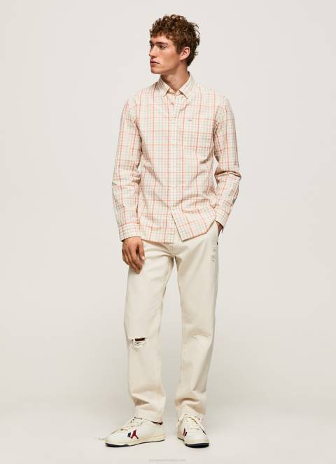 muškarci multi lory karirana poplin košulja Pepe Jeans JZ8H1068