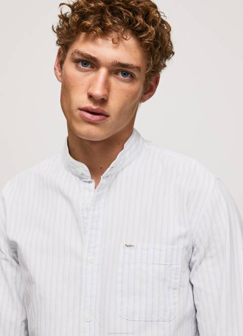 muškarci ozzy leyton oksfordska košulja redovnog kroja Pepe Jeans JZ8H1041