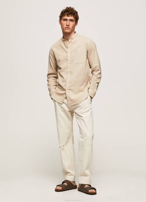 muškarci slad levenshulme redovna košulja Pepe Jeans JZ8H1040