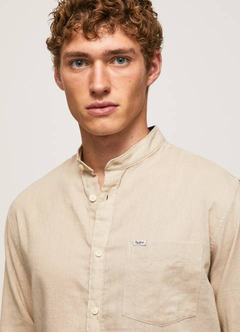 muškarci slad levenshulme redovna košulja Pepe Jeans JZ8H1040