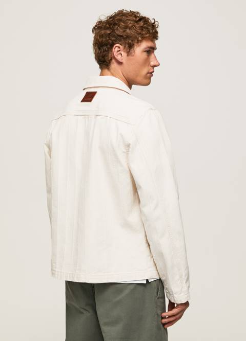 muškarci traper blake majica od trapera opuštenog kroja Pepe Jeans JZ8H1037